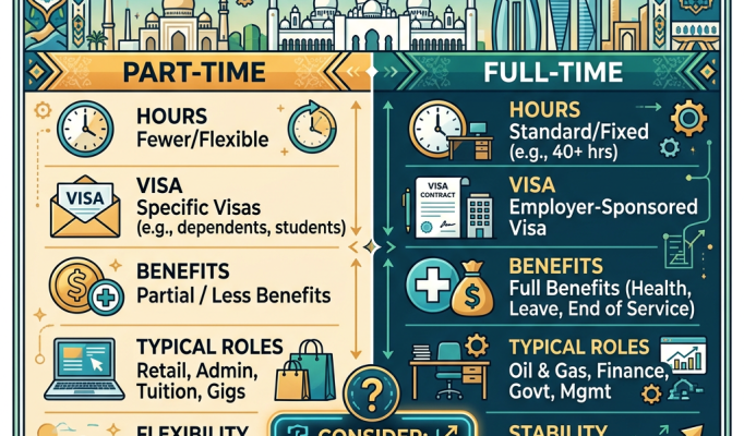 Firefly_Gemini Flash_Part-Time vs Full-Time Opportunities in Abu Dhabi – What Suits You- 300x300 size 565356