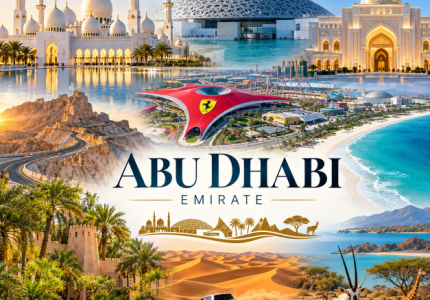 Abu Dhabi Emirate Travel Collage